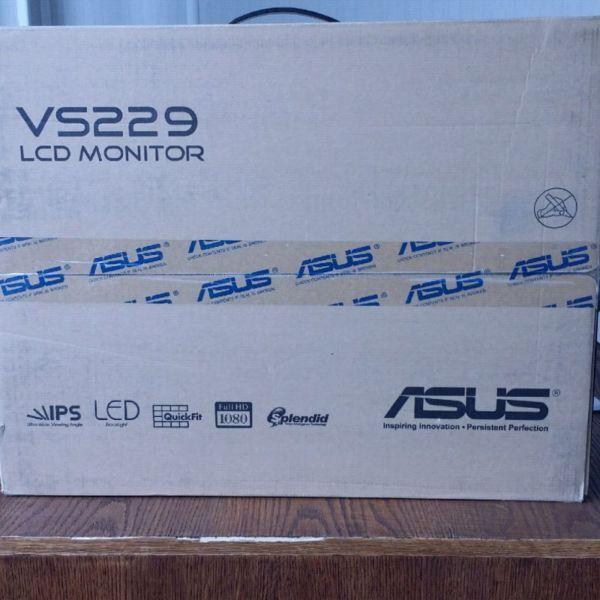 Brand new factory sealed ASUS 22 inch monitor