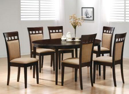 5 Piece Oval Dining Table and 4 Chairs