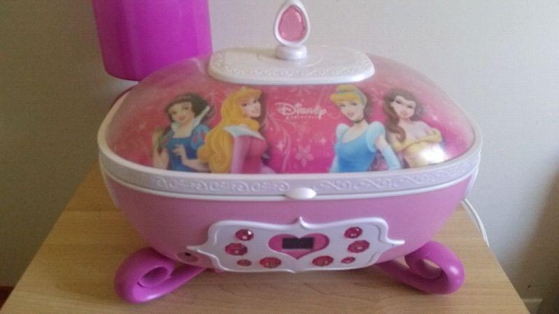 Disney Princess CD player/jewelry box