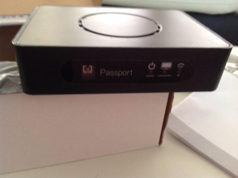 Passport media player with virtual active