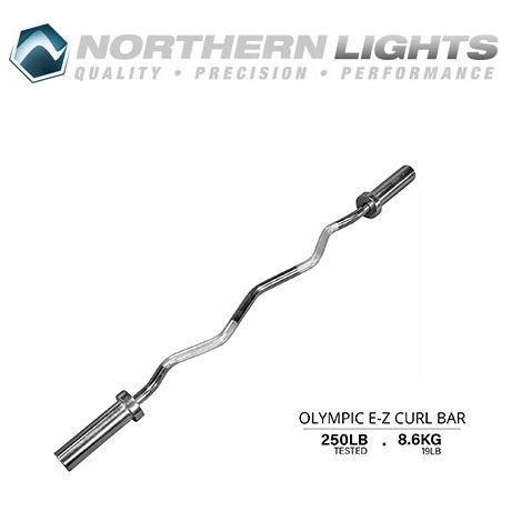 Northern Lights Olympic E-Z Curl Bar BBOEZC