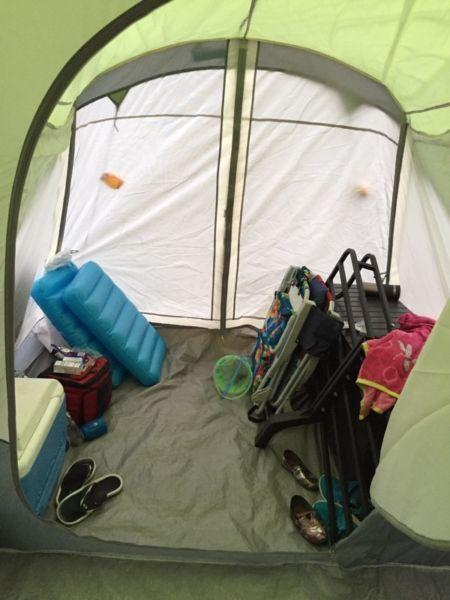 4 room, 13 man tent. Used only 1 Long Weekend