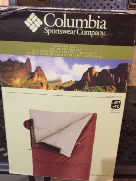 Columbia sleeping bag-EXCELLENT CONDITION