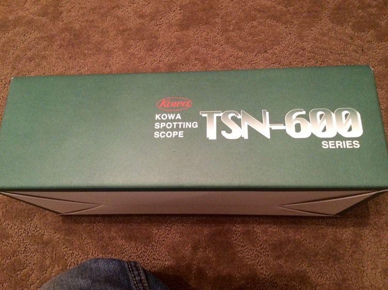 Kowa 601 angled spotting scope