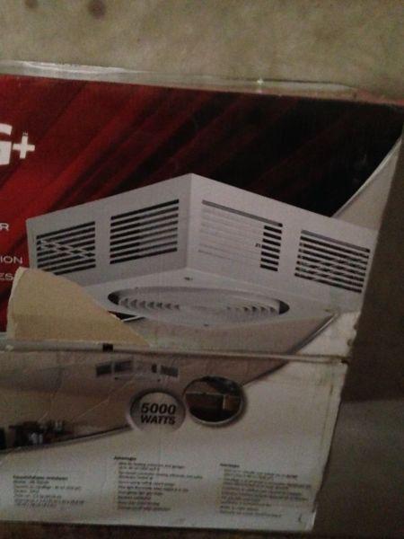 new garage ceiling fan heater