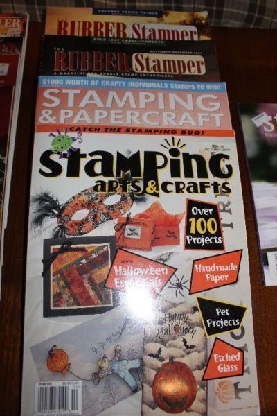 Stamping Magazines and Rubber Stamps