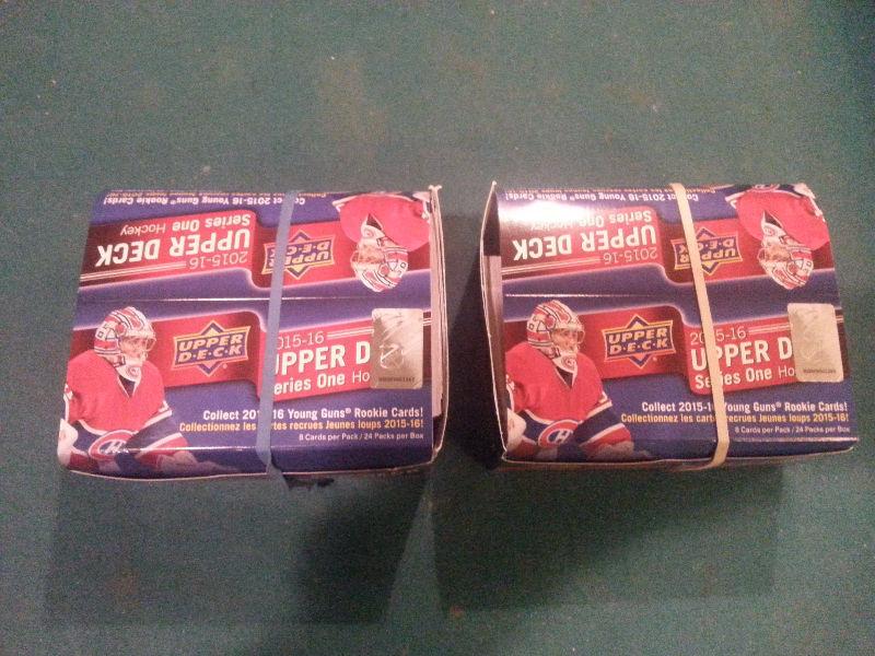 2015-16 Upper Deck Series1 Hobby Hockey Base Set 1 - 200