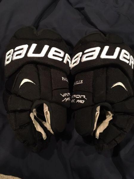 Warrior and Bauer Gloves