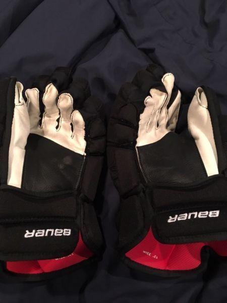 Warrior and Bauer Gloves