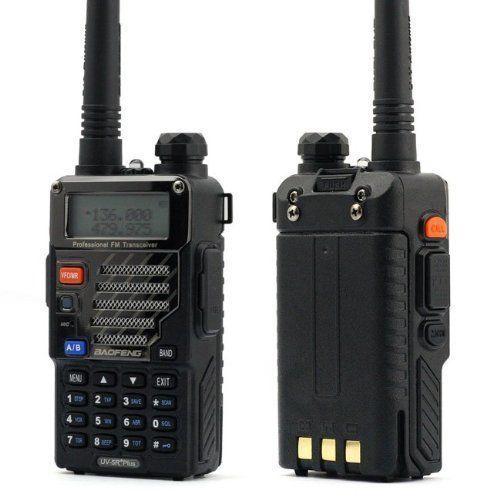 Baofeng Black UV-5R V2+ Two-way Radio