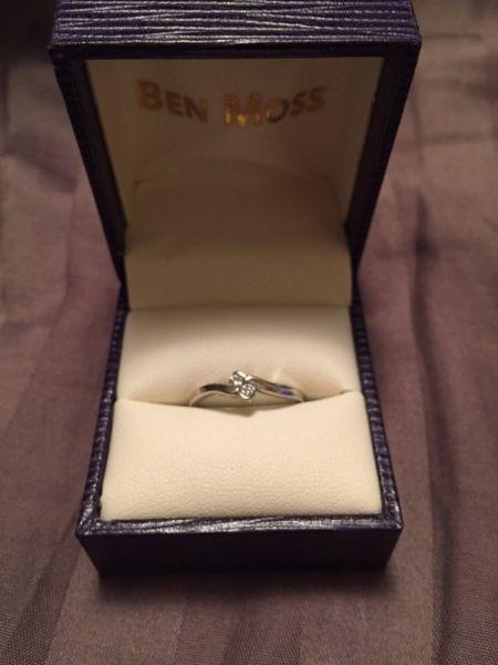 Ben Moss 0.10 CT Diamond Ring For Sale!