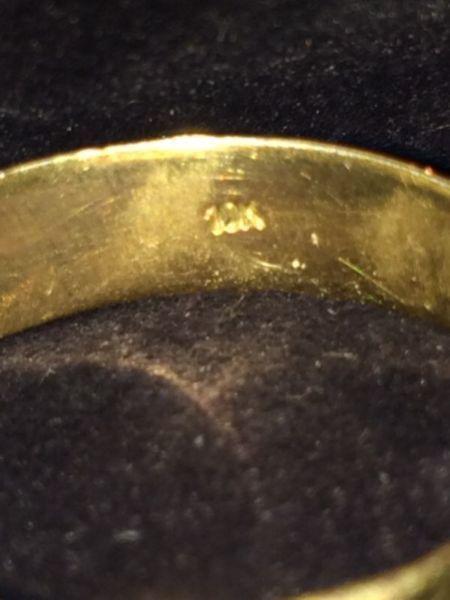 Mens 10k gold ring size 11