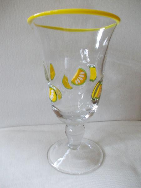 2 Pairs of BEAUTIFUL Glass Goblets and Plates - never used!