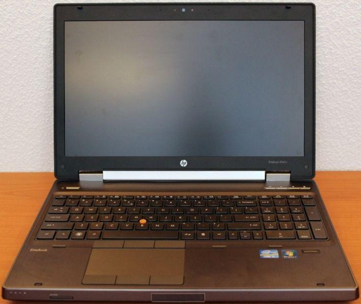 HP EliteBook 8570w workstation, i7,8GB,500GB HD,15.6'LED,Win10