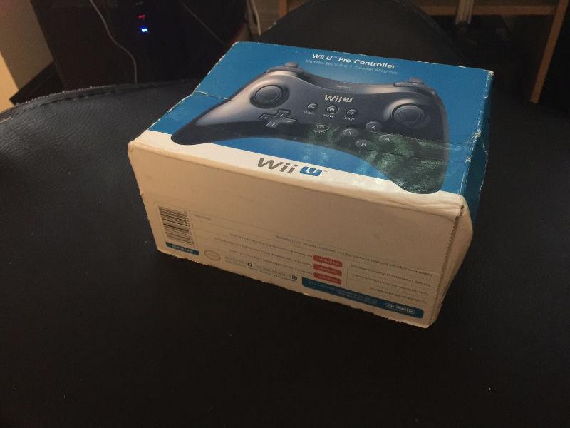 Wii U Pro Controller Unopened in Box