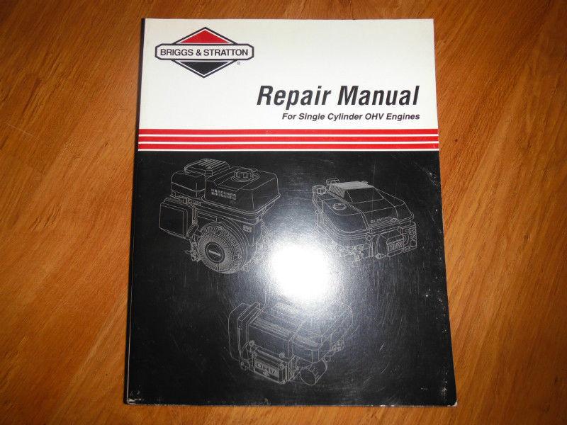 Briggs & Stratton Single Cylinder OHV Repair Manual