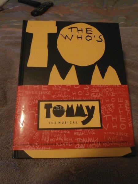 The Who's Tommy the Musical by Pete Townshend (hardcover)