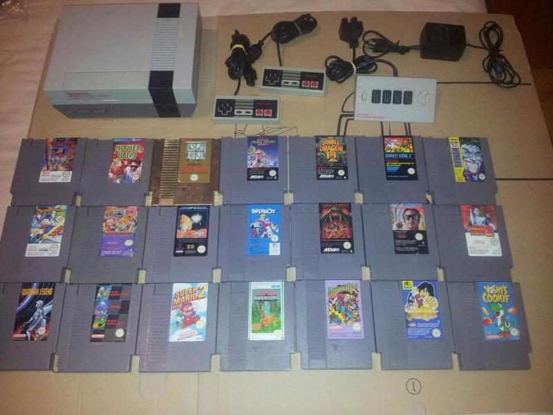 NES Console and Games. Prices are Firm Thanks