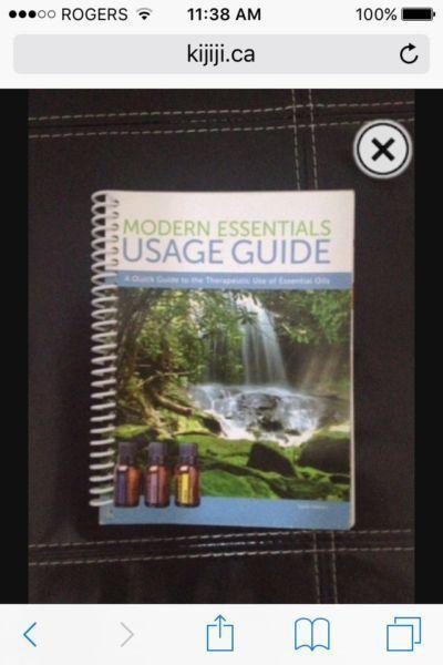 Modern Essentials Usage Guide - For Essential Oils