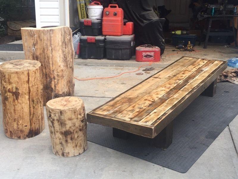 Handcrafted custom tables