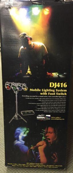 Mobile Lighting System with Floor Switch