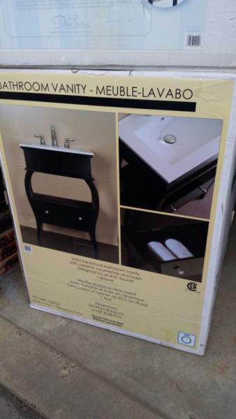 Meuble-Lavabo Bathroom Vanity, Top Included - Jana Finish (NEW I