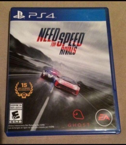 PS4 Need For Speed Rivals