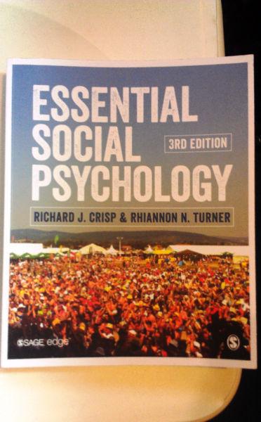 Essential Social Psychology 3rd edition