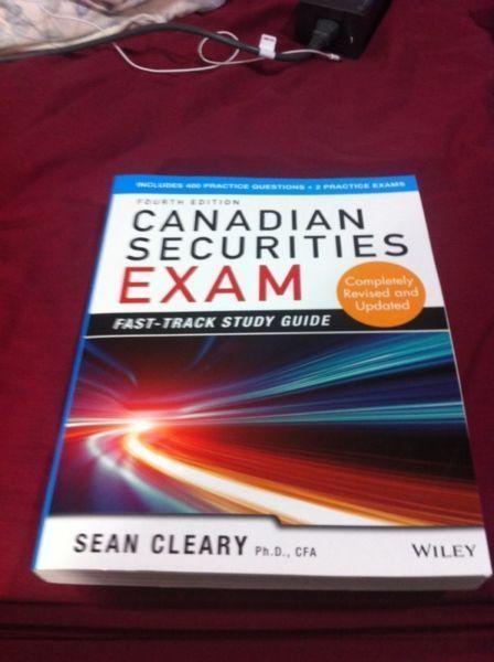 Canadian securities exam fourth edition