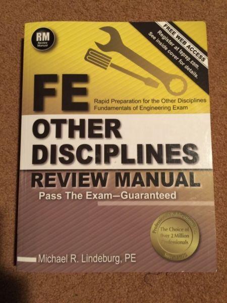 Fundamental engineering ( FE) exam review manual