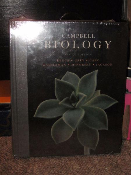 Campbell Biology textbook set for sale (Bio 107 & 120)
