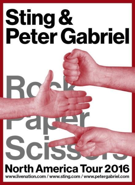 Sting & Peter Gabriel - Rexall Place TONIGHT! Cheap tix!