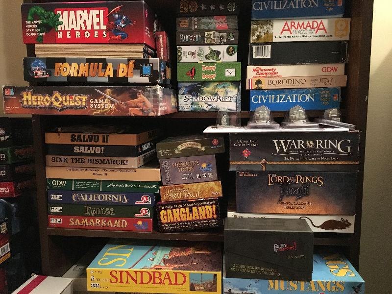 Board Games - NEW ONES ADDED