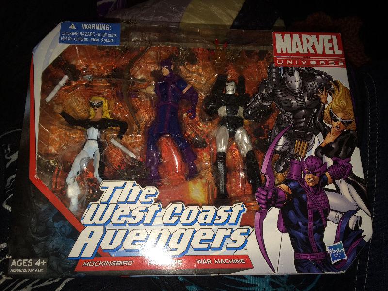 The West Coast Avengers: 3 pack