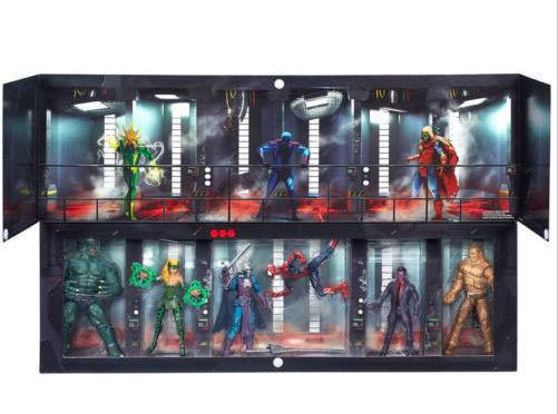 Hasbro Marvel Legends THE RAFT Set 2016 SDCC Spiderman and more