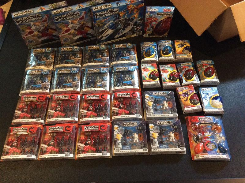 Huge lot of boxed/new Mega Bloks sets from Dragon Wars