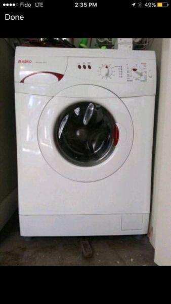 Asko ventless washer/dryer combo!!! Perfect for apartment