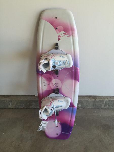 Hyperlite Kid's GIRL Wakeboard & Boots (NEVER USED!!)