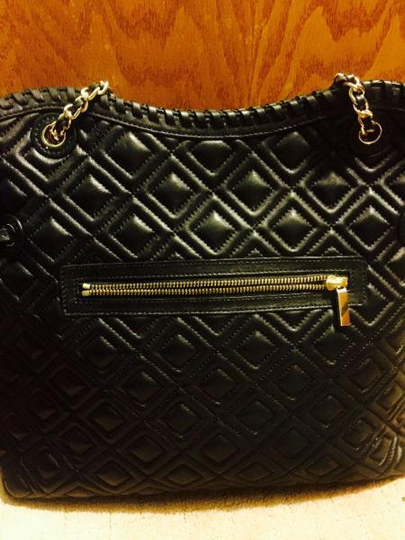 Tory burch - Marion quilted gold chain hand bag