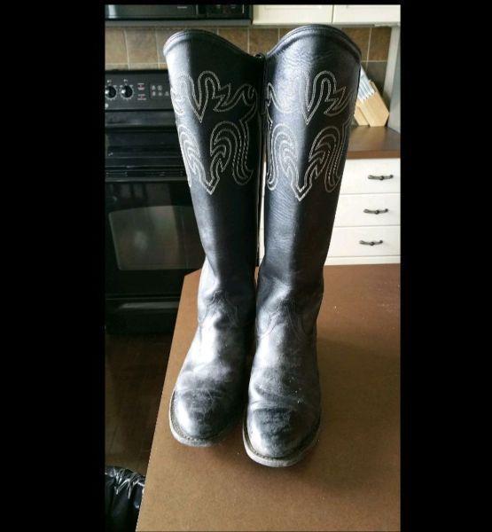 Real leather Ladies Cowboys Boots