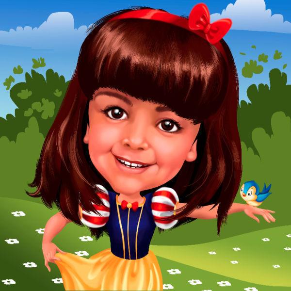 Get your Fairytale Caricature for just 25 CAD per person