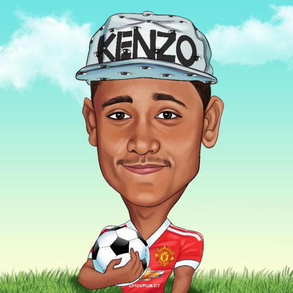Get your Football Caricature for just 25 CAD per person