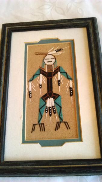 Navajo sand art pictures