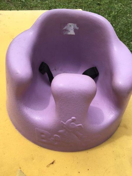 Play mat and bumbo chair