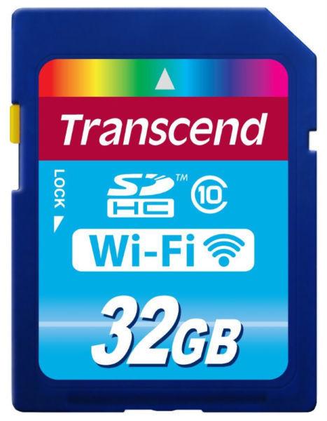 Transcend 32 GB Wi-Fi SDHC Class 10 Memory Card