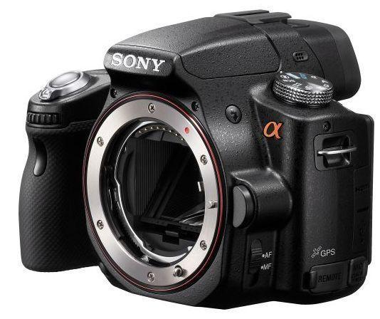 Sony A55 SLT with two lenses