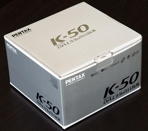 Pentax K-50 DSLR Camera with 18-135mm Lens (Black) NEW in Box