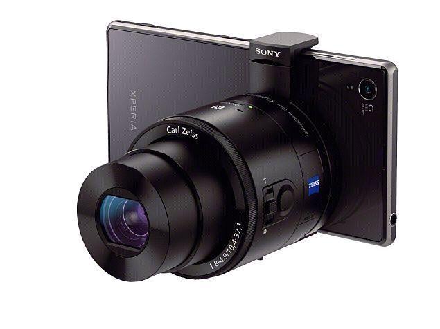 Sony QX10 18.2mp smartphone Digital Camera