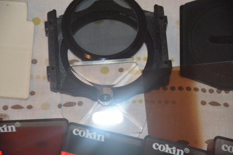 Very extensive set of Cokin filters and special effects