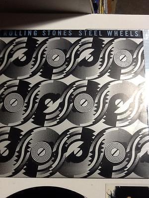 Collectible Vinyl Record ROLLING STONES Steel Wheels $40